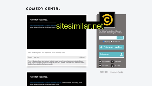comedycentral.tumblr.com alternative sites