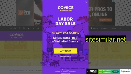 comicskingdom.com alternative sites