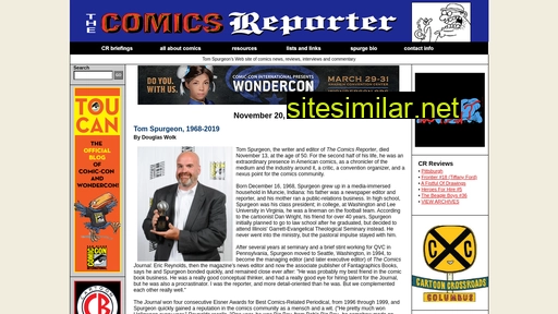 comicsreporter.com alternative sites