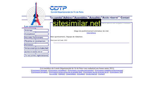 comite-departemental-tir-paris.com alternative sites