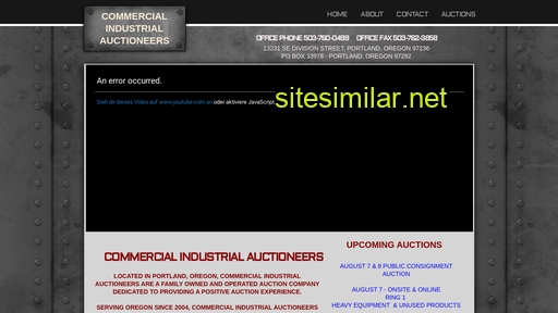 commercialindustrialauctions.com alternative sites