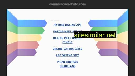 Commercialrebate similar sites