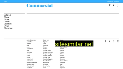 commercialtype.com alternative sites