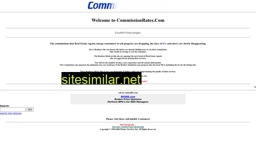 commissionrate.com alternative sites