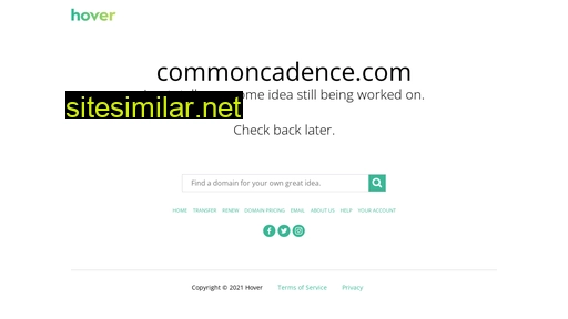 commoncadence.com alternative sites
