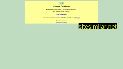 commoncoordinates.com alternative sites