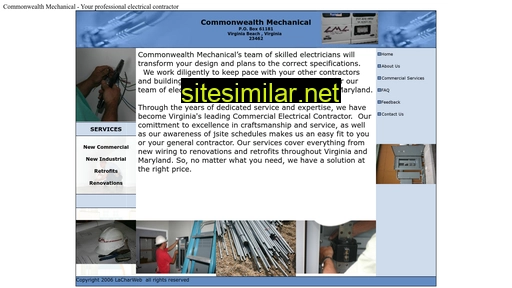 commonwealthmechanicalcorp.com alternative sites