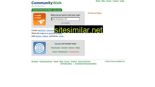 communitywalk.com alternative sites