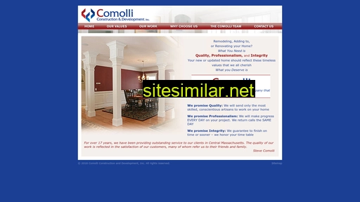comolliconstruction.com alternative sites