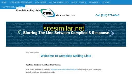 completemailinglists.com alternative sites