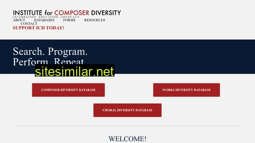 composerdiversity.com alternative sites