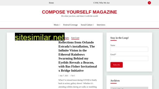 composeyourselfmagazine.com alternative sites