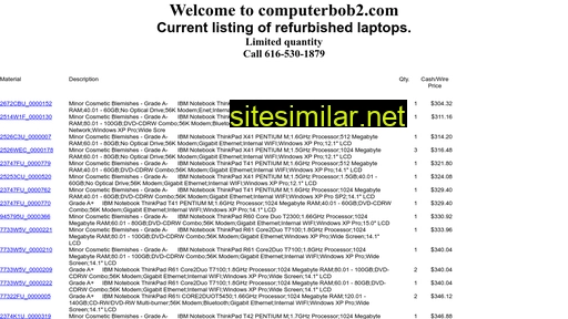 computerbob2.com alternative sites
