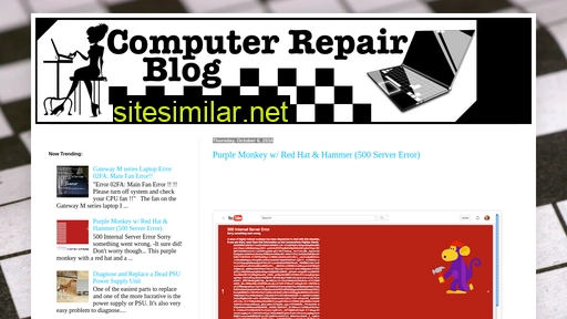 Computerrepairblog similar sites