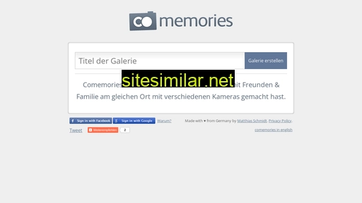 comemories.com alternative sites