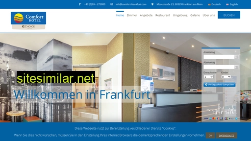 comfort-frankfurt.com alternative sites