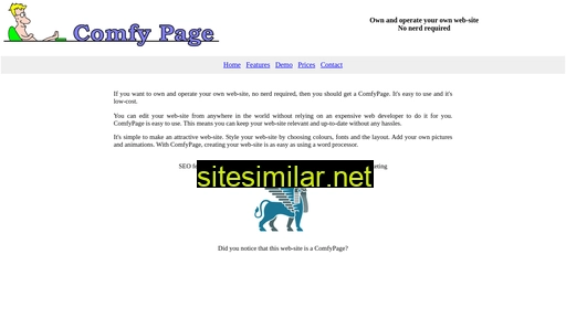 comfypage.com alternative sites