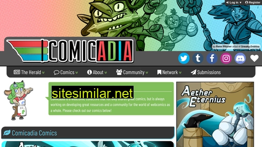 comicadia.com alternative sites