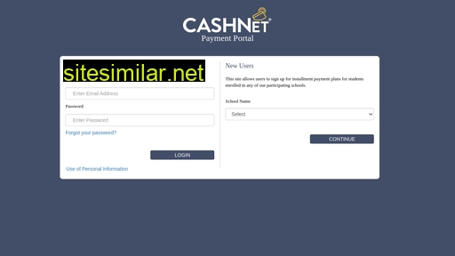 commerce.cashnet.com alternative sites