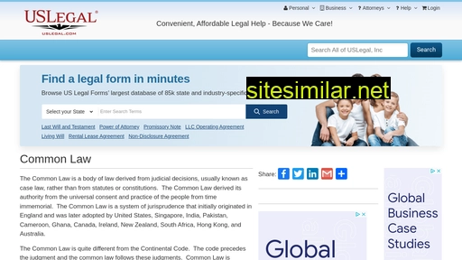 commonlaw.uslegal.com alternative sites