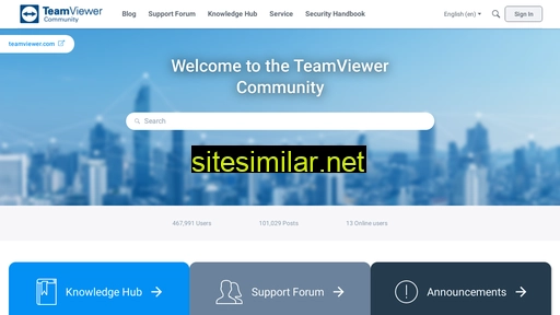 community.teamviewer.com alternative sites