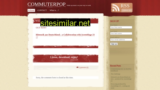 commuterpop.com alternative sites