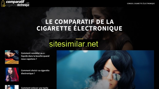 Comparatifcigaretteelectronique similar sites