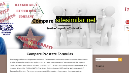 compareprostateformulas.com alternative sites