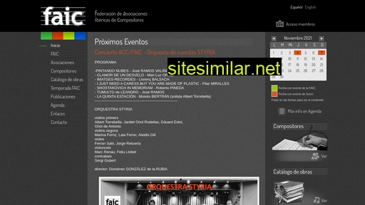 compositoresfaic.com alternative sites