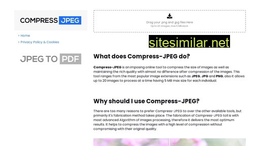 Compress-jpeg similar sites