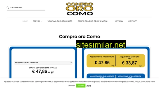 comproorocomo.com alternative sites