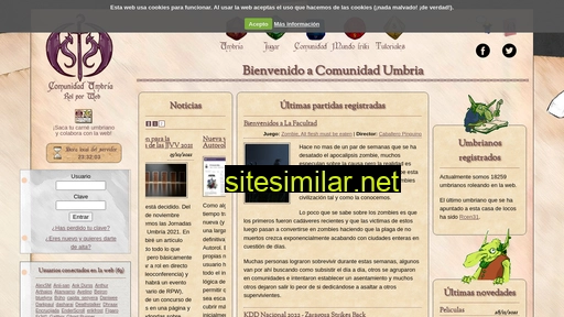 comunidadumbria.com alternative sites