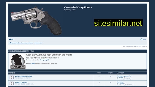 concealedcarryforum.com alternative sites