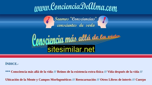 concienciadealma.com alternative sites