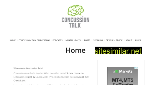 concussiontalk.com alternative sites