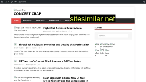 concertcrap.com alternative sites