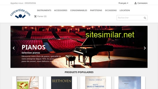 Concertiste similar sites