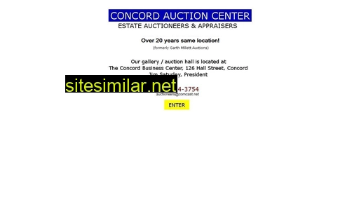 concordauctioncenter.com alternative sites