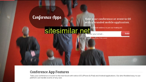 Conferenceapps similar sites