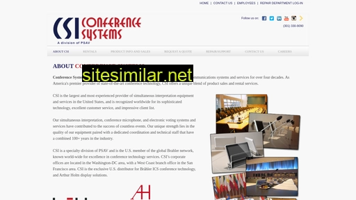 conferencesystems.com alternative sites
