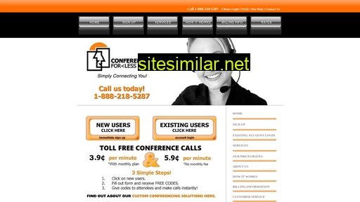 conferencingforless.com alternative sites