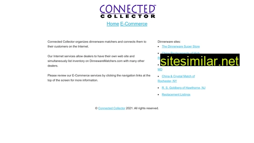 connectedcollector.com alternative sites