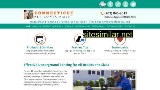 connecticutpetcontainment.com alternative sites