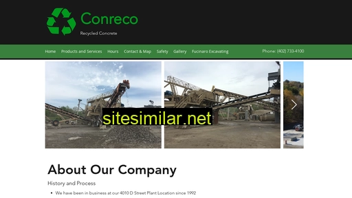 conrecorecycledconcrete.com alternative sites