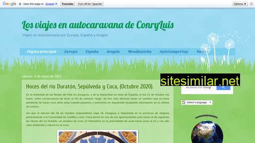 conryluisviajandoenautocaravana.blogspot.com alternative sites