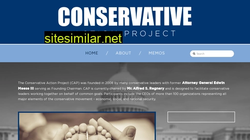 conservativeactionproject.com alternative sites