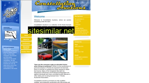 constellationauctions.com alternative sites