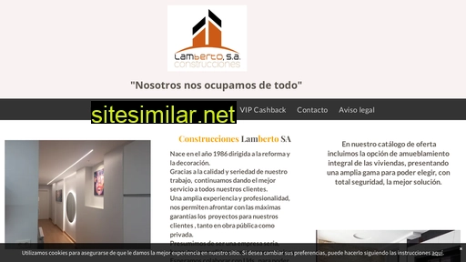 construccioneslamberto.com alternative sites