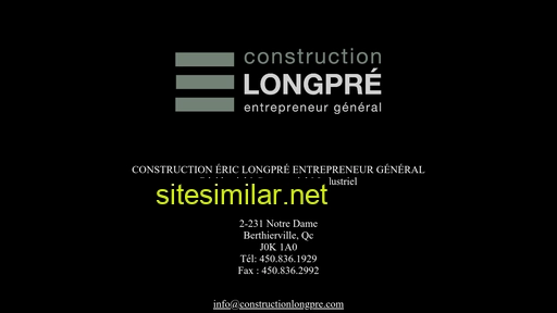 constructionlongpre.com alternative sites