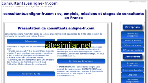 consultantenligne.com alternative sites